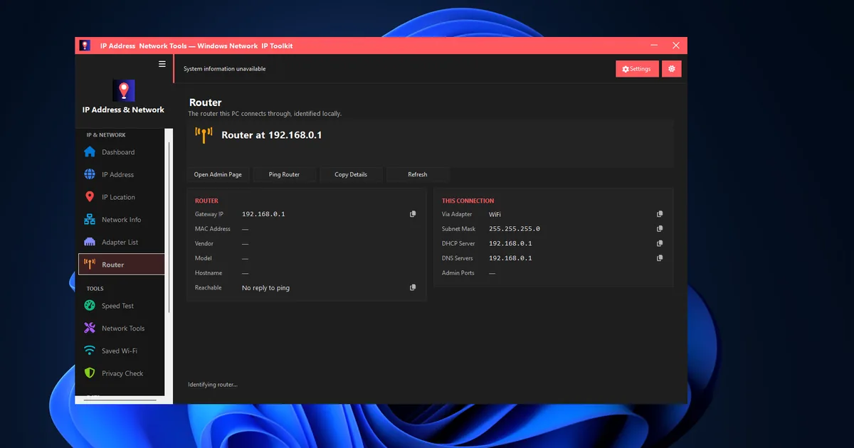 Internet Meter Monitor IP Address App – IP Lookup & Network Tools for Windows