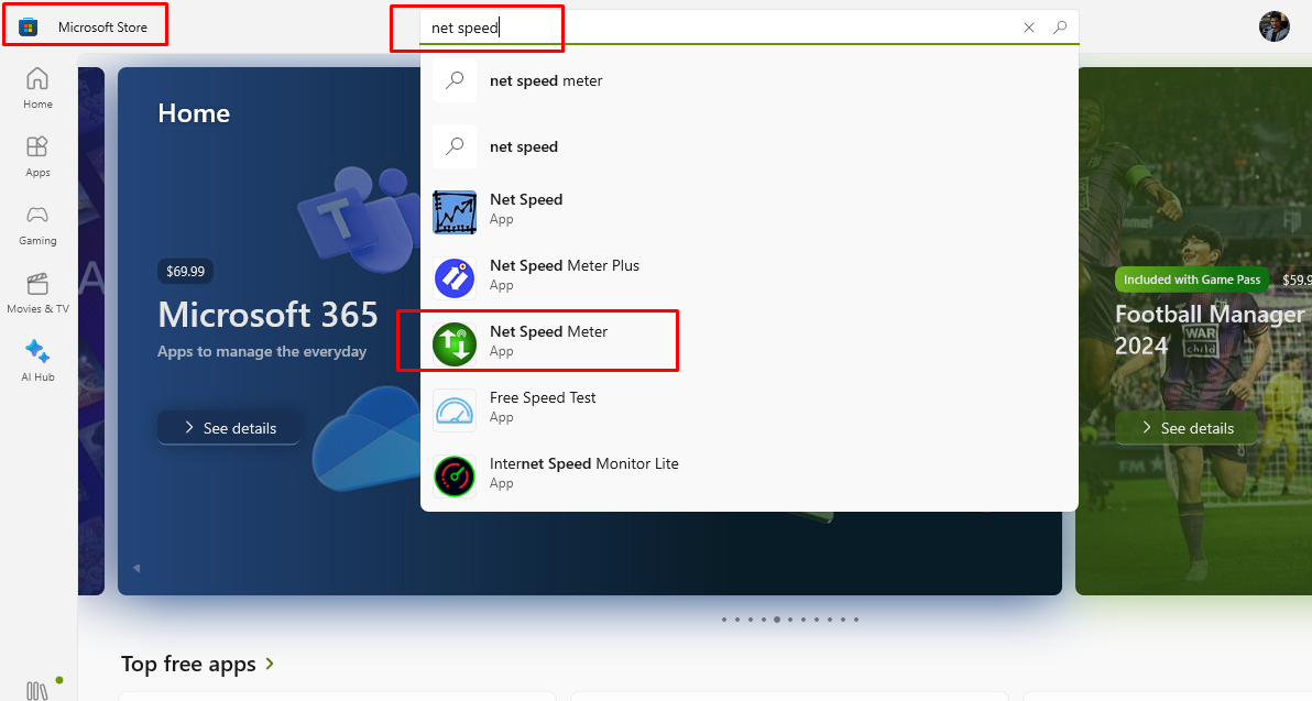 Free Speed Test - Microsoft Apps